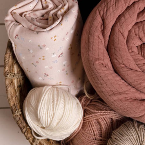 Little Dutch Śpiworek do spania Little Pink Flowers 70 cm TOG 2,5