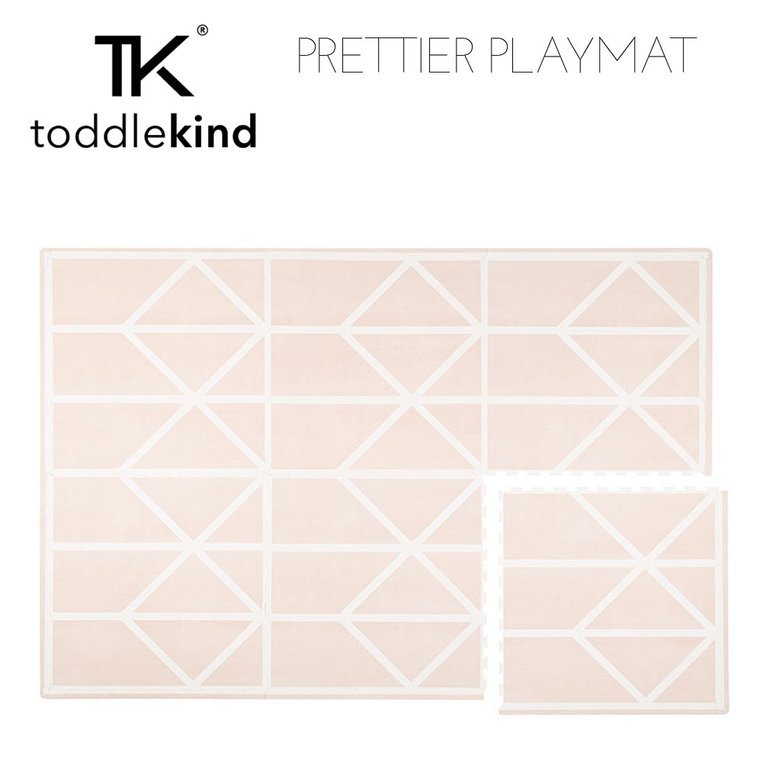 Toddlekind Mata Piankowa Puzzle Nordic Vintage Nude Pink 120x180cm