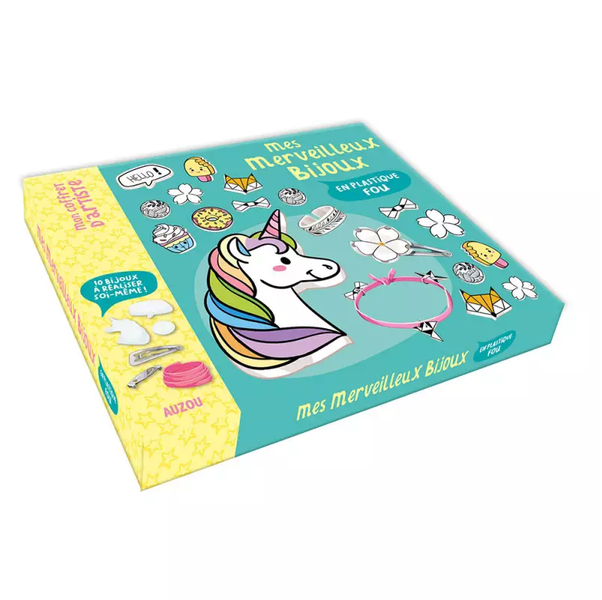 Auzou, Zestaw Diy Kreatywna Biżuteria Termokurczliwa