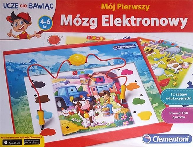 Clementoni Mój Pierwszy Mózg Elektroniczny Quiz