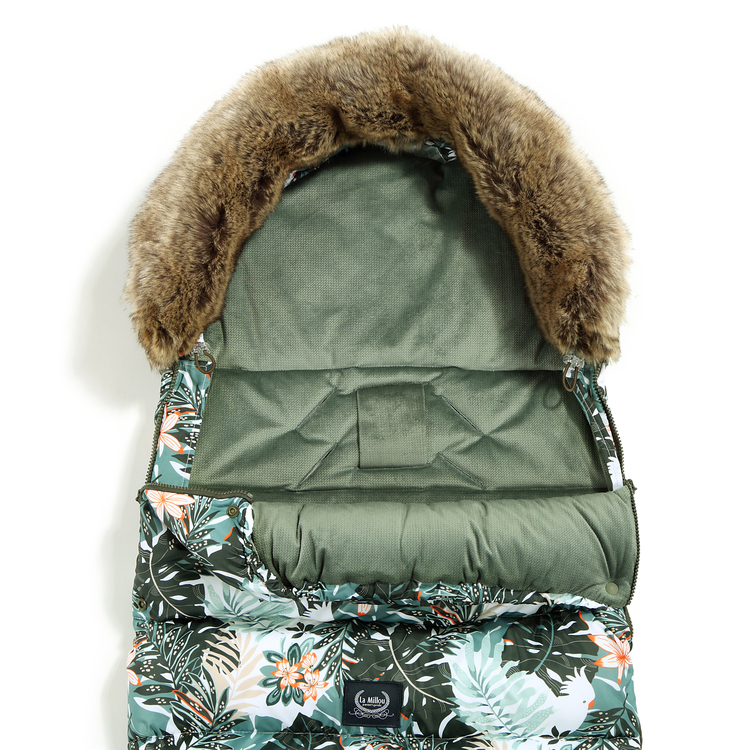 La Millou Śpiworek Aspen Winterproof Papagayo & Khaki 110cm