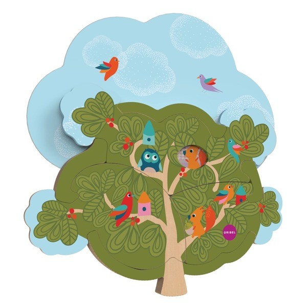 ORIBEL, Zabawka Domek Wiewiórki VertiPlay