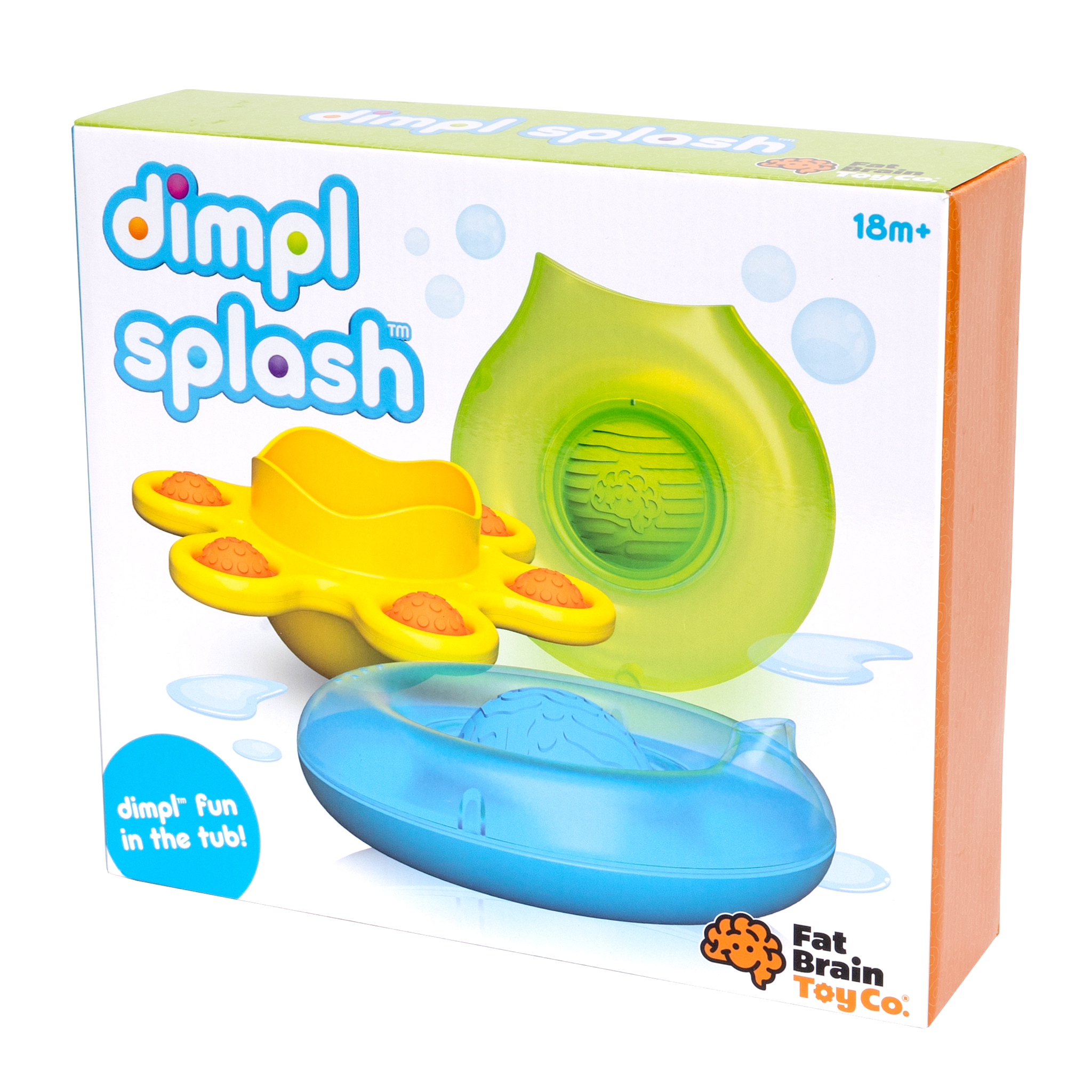 Fat Brain Toys Bąbelki Kąpielowe Dimpl Splash 18m+