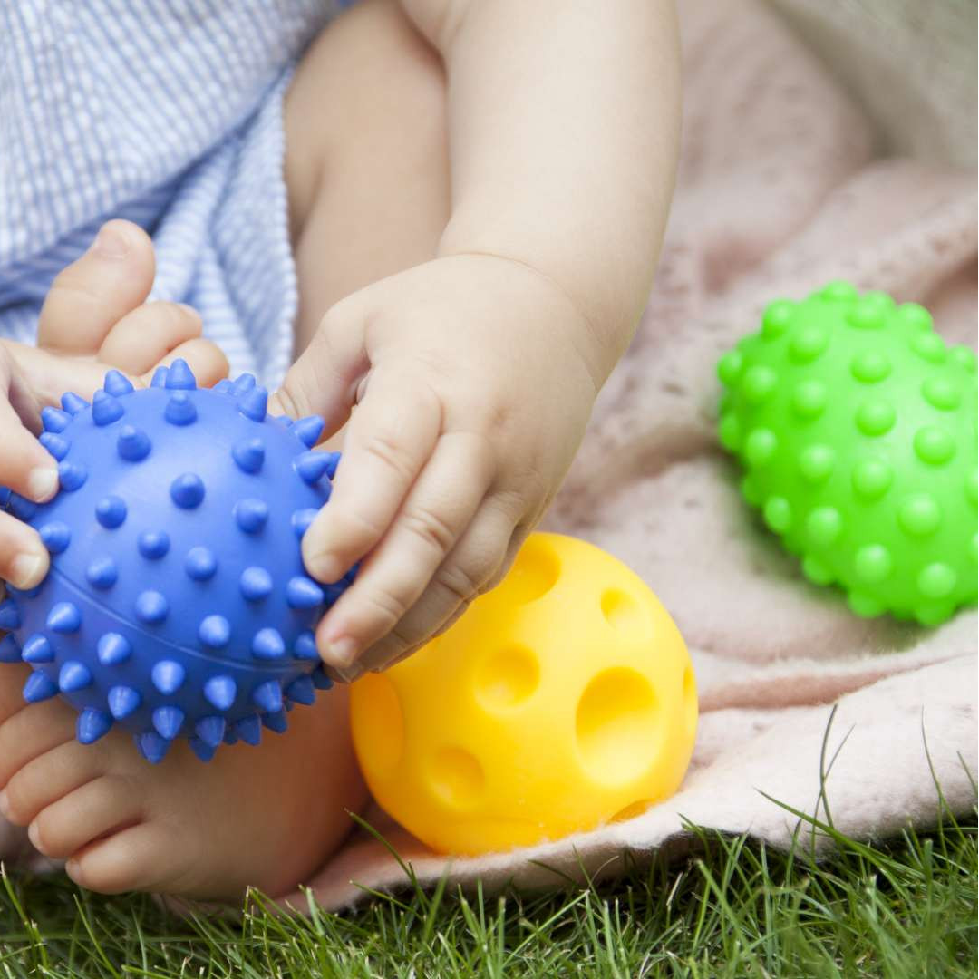 Mom's Care Piłki Sensoryczne 5 szt. 0+