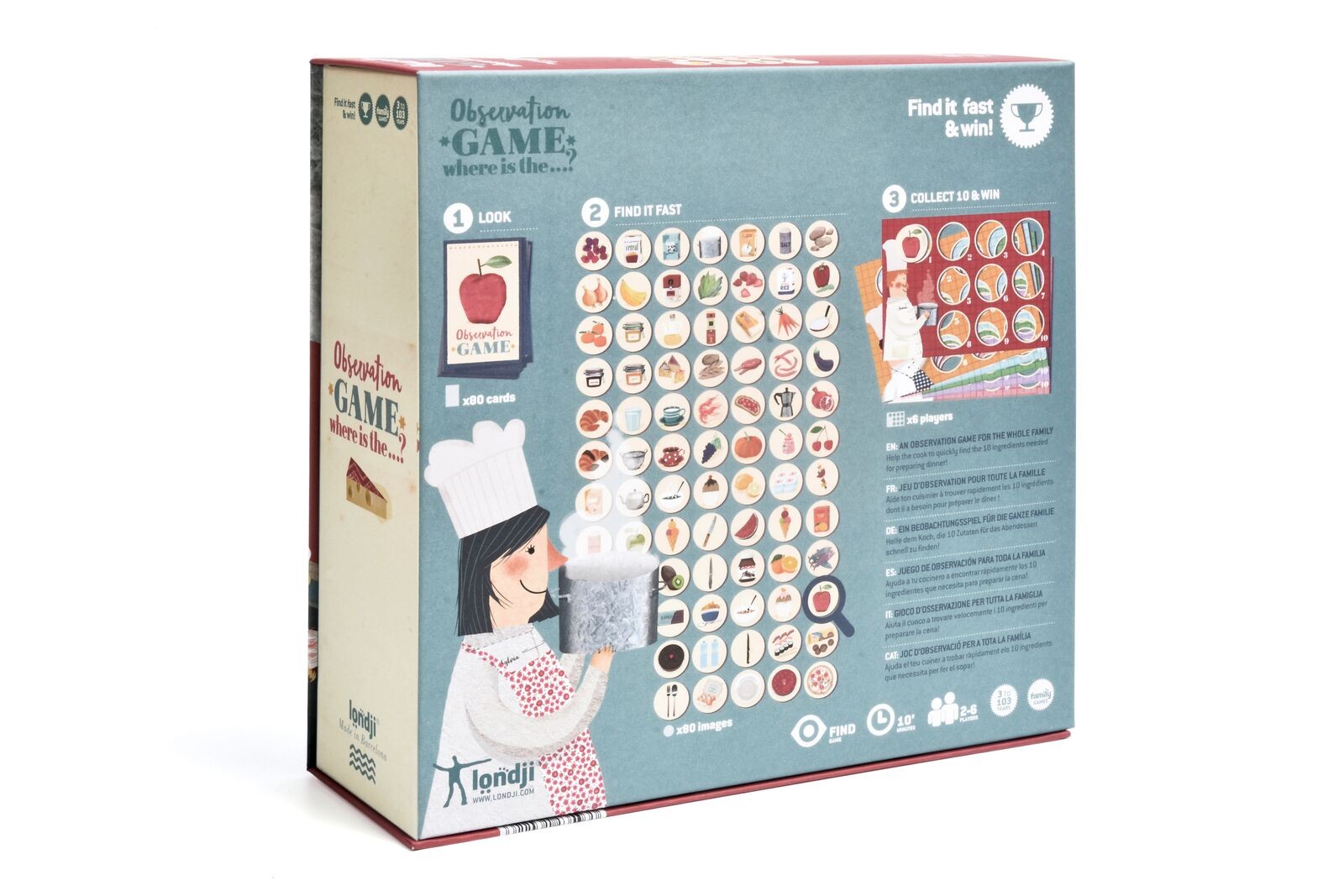 Londji Gra Memory Where is the Cheese? 3+