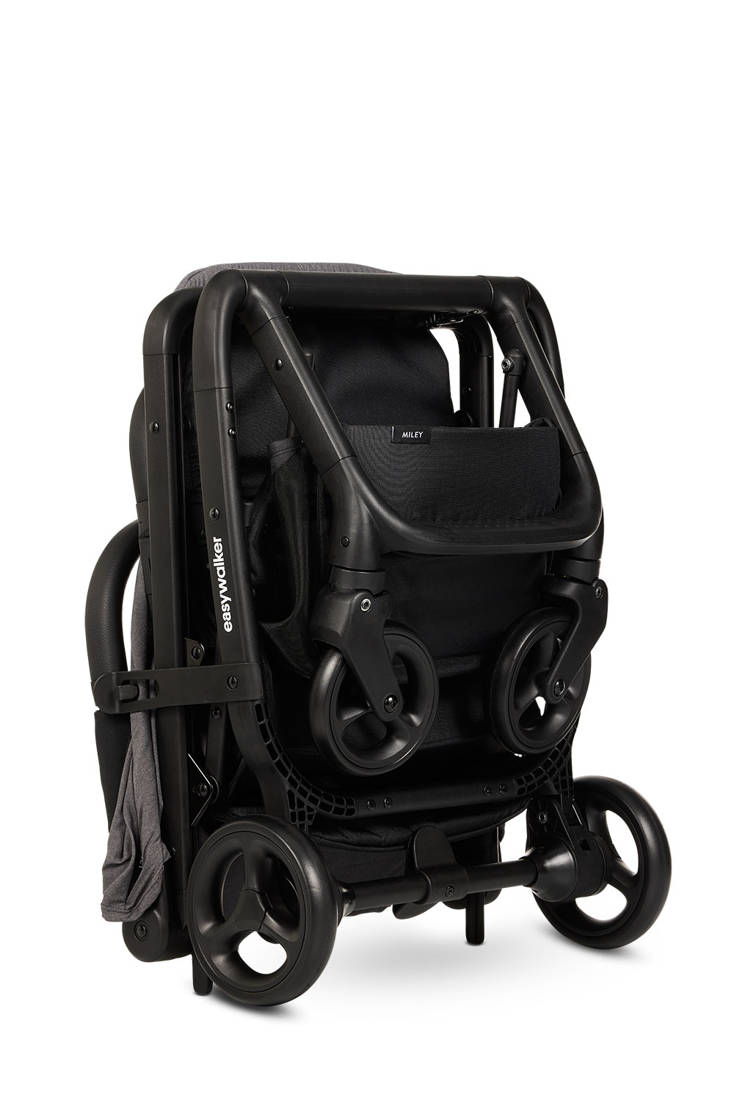 Easywalker Miley² Wózek Spacerowy Marble Grey 0+ z Torbą