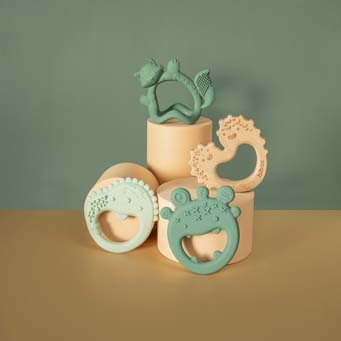 B.Box Gryzaki sensoryczne trio Sage 3m+