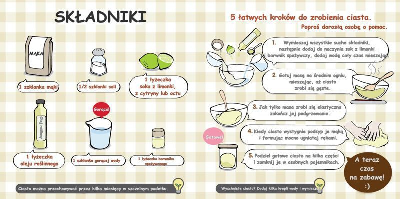 Plan Toys Akcesoria do Ciastoliny 3+ | Zestaw Kreacji