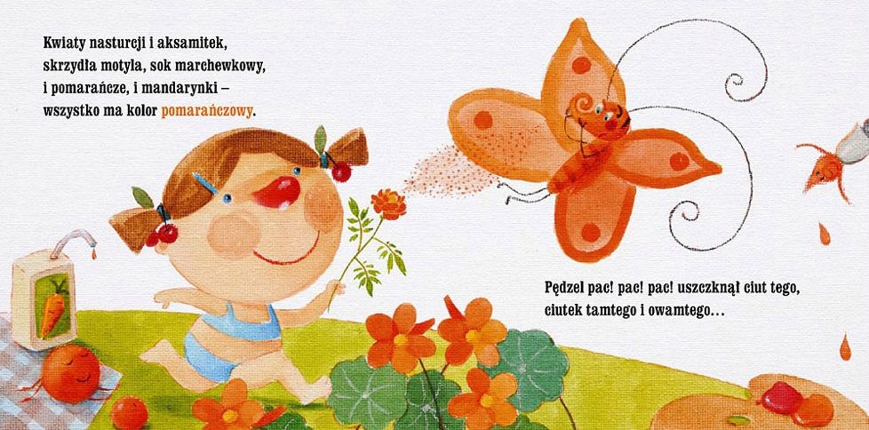 Bajka "Kolory" Małgorzata Strzałkowska 1+ Edukacyjna