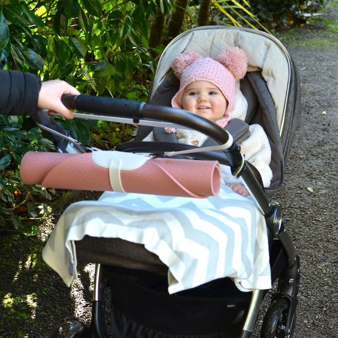 Shnuggle Mata do zabawy Yoga Pink 0+