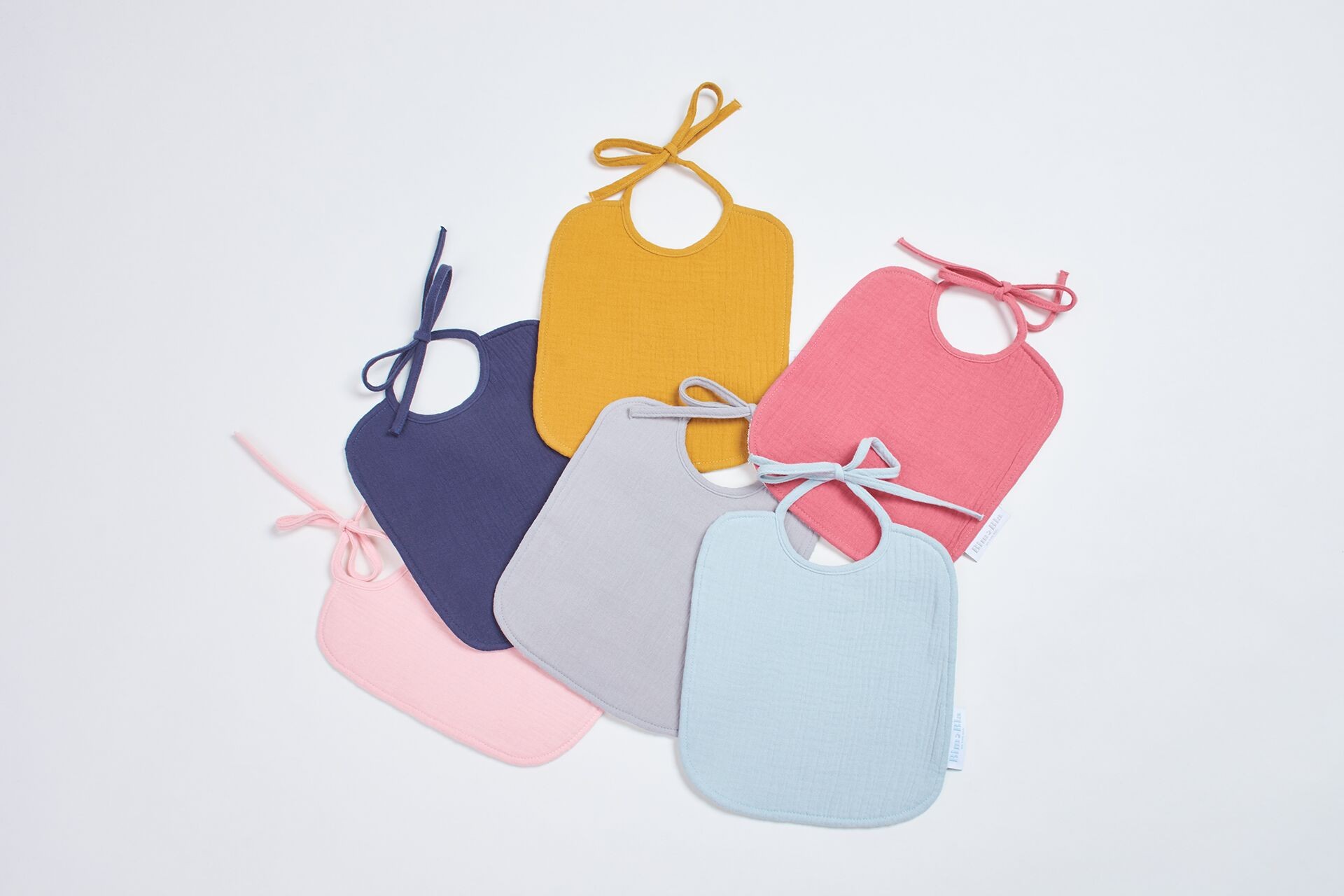 Bimbla, Muślinowy śliniak - jasnoróżowy