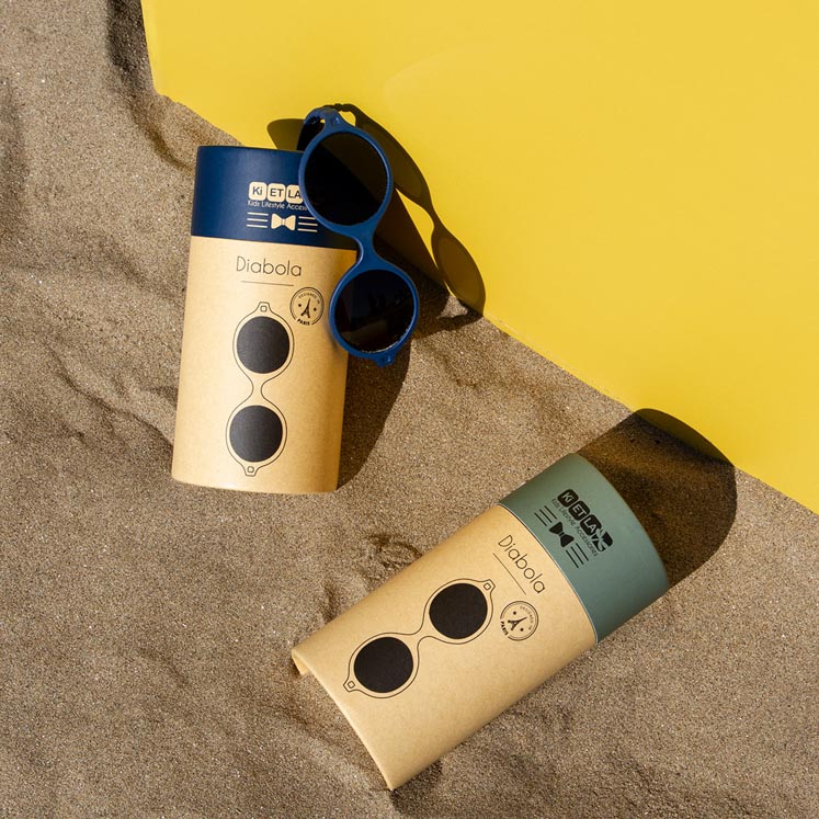 Ki ET LA Okulary WAZZ Ochronne 1-2 lata Peacock Blue