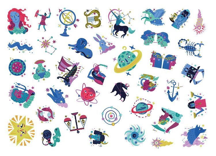 Auzou, Tatuaże Wszechświat