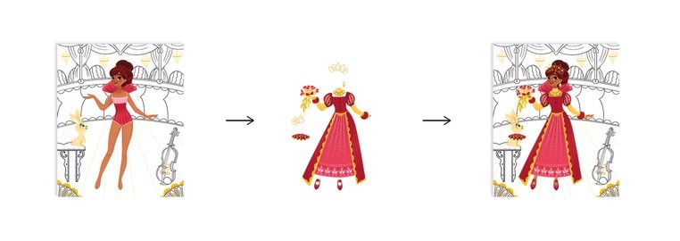 Janod Zeszyt kreatywny Księżniczki i natura 5+ lat