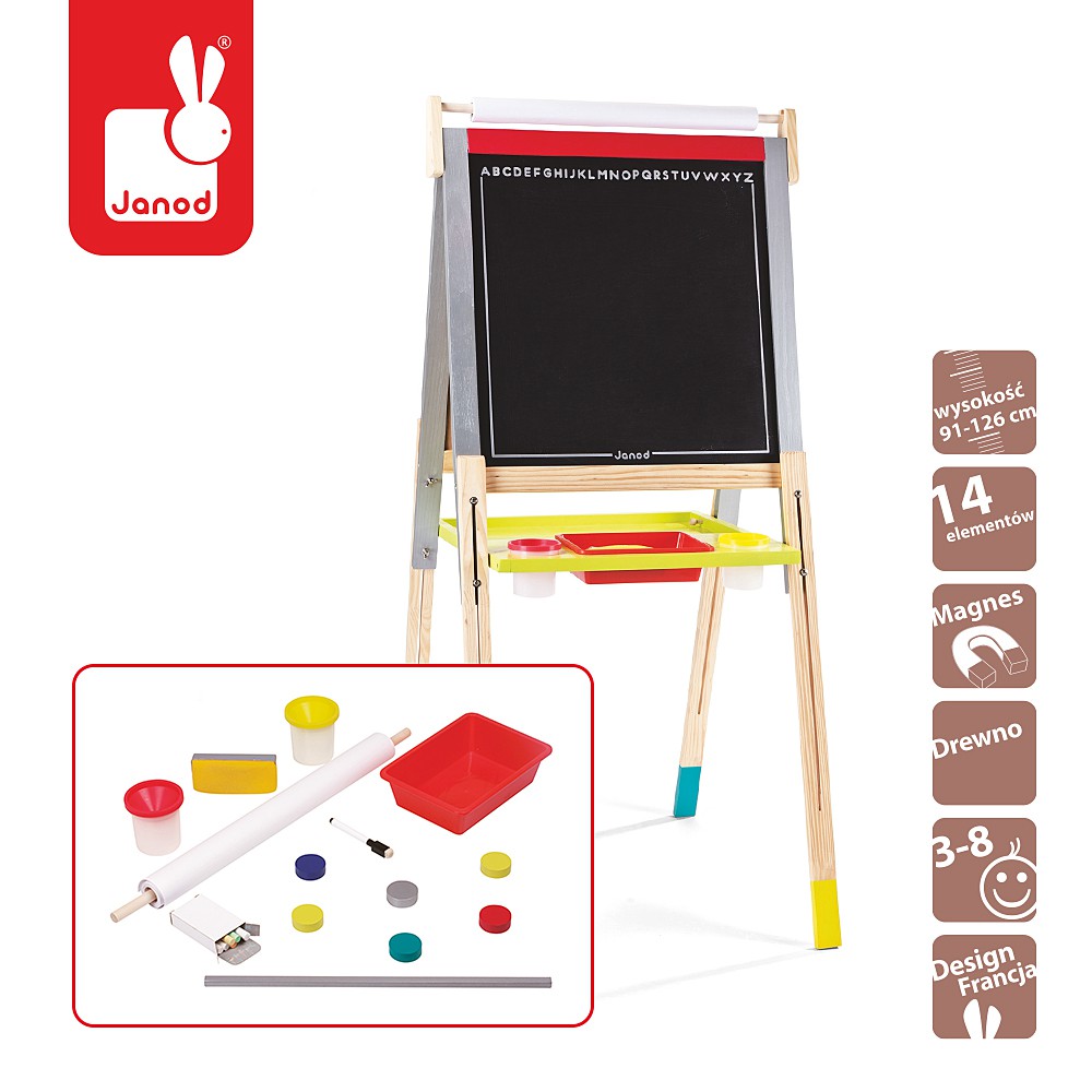 Janod Tablica Duża Graffiti 3+