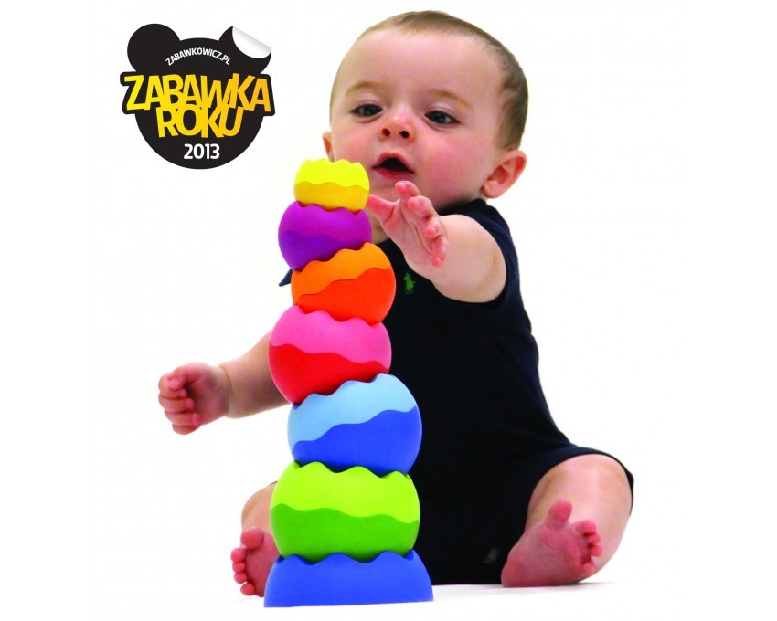 Fat Brain Toy Kule Tobbles Neo - Zabawka Sensoryczna 1+
