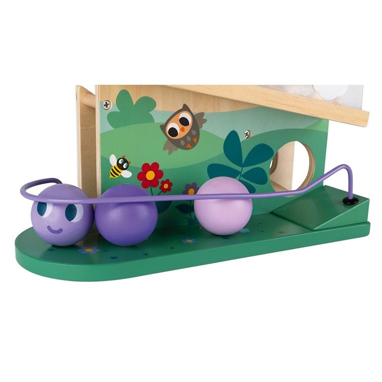 Janod Drewniany Kulodrom Gąsienica 12+ Miesięcy