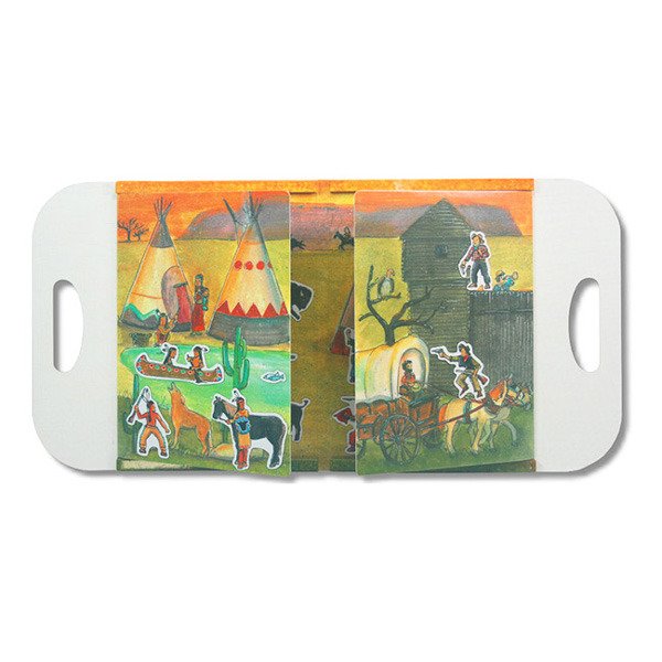 Egmont Toys Układanka Magnetyczna Kowboje i Indianie 3+