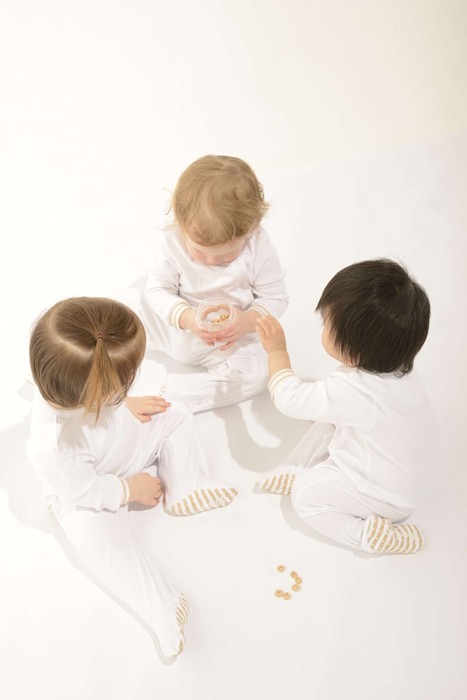 Juddlies Pajacyk Light Grey Fleck 6-12 m