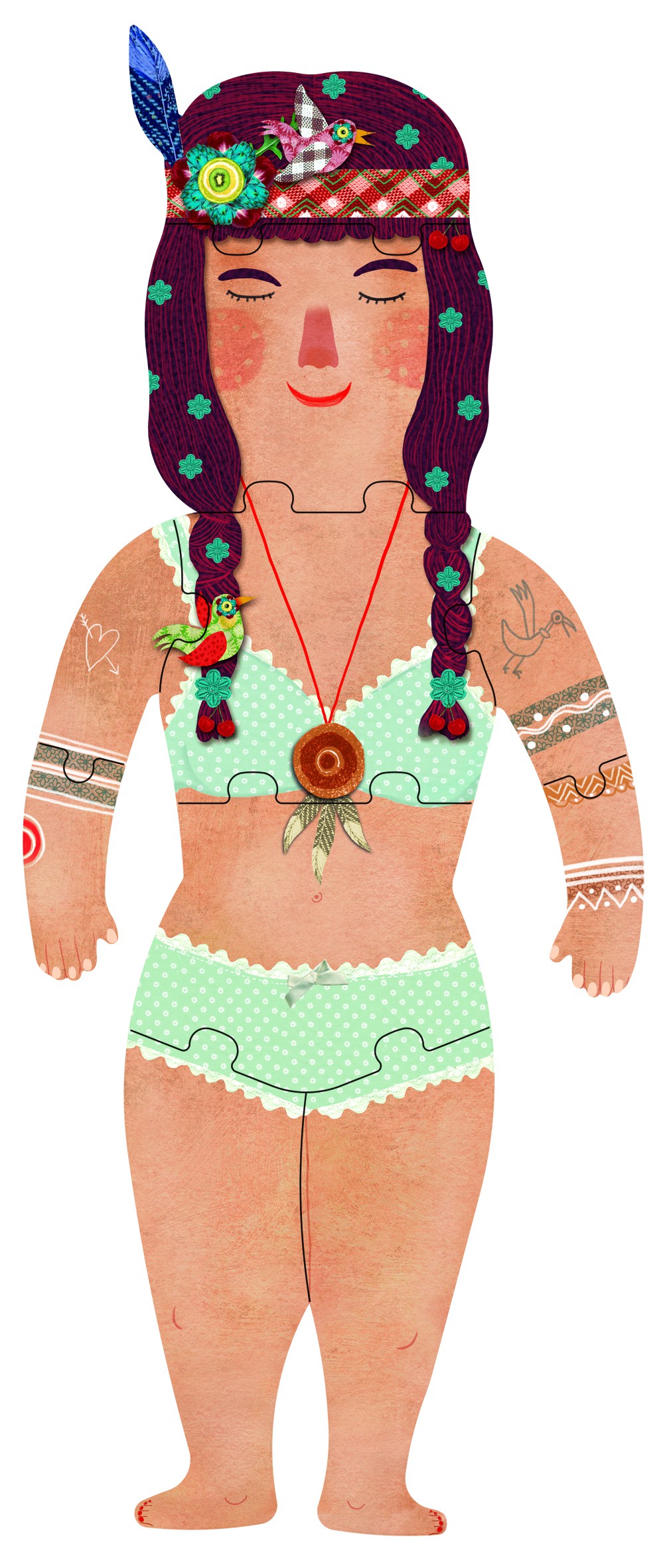 Londji Puzzle Indianie 1000el. 14+