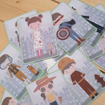 Little Dutch Układanka Magnetyczna Rosa & Jim 3+ lat