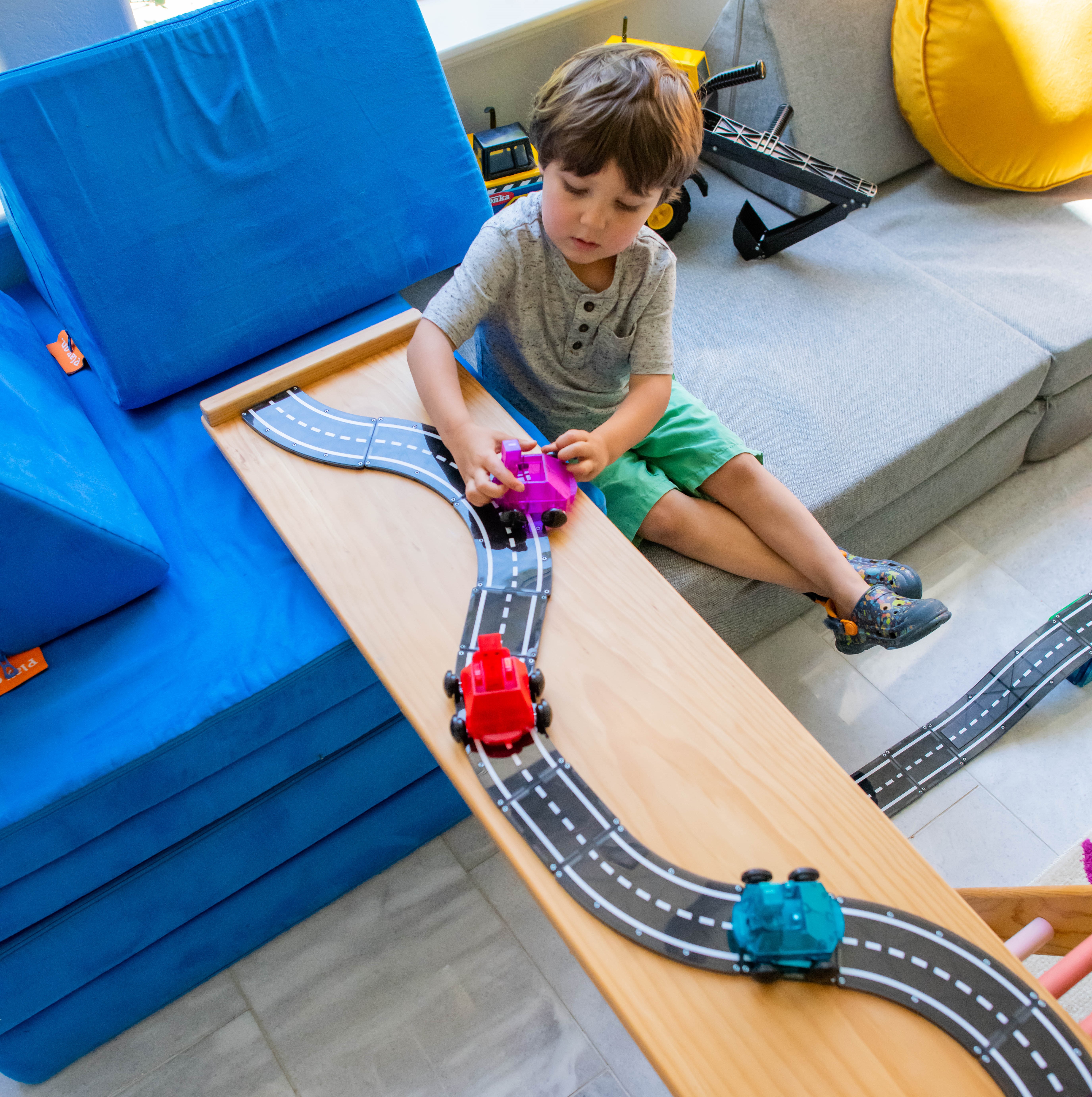 Magna-Tiles Magnetyczne Samochodziki Dashers 6 el. 3+