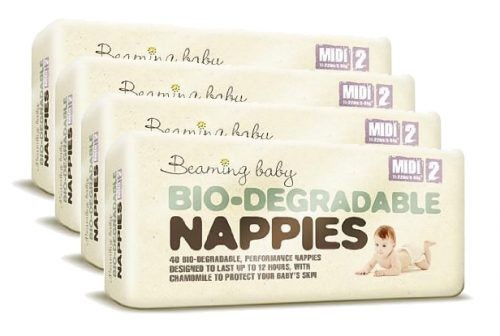 Beaming Baby Pieluszki Midi 5 (9-14 kg) Ekologiczne