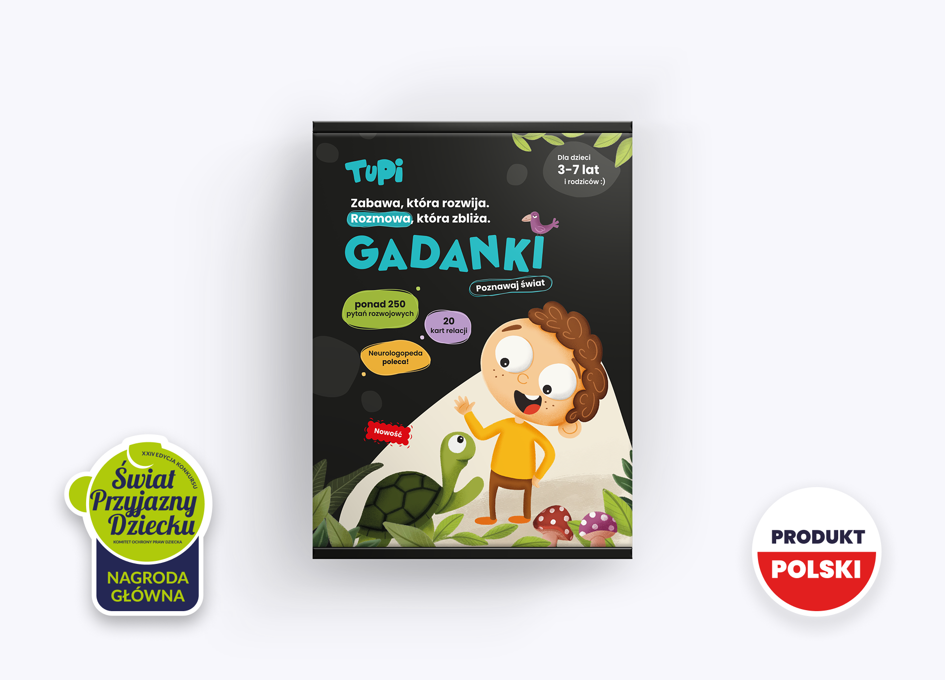 Kraina Relacji,  Gadanki Karty Relacji Poznawaj Świat 3+