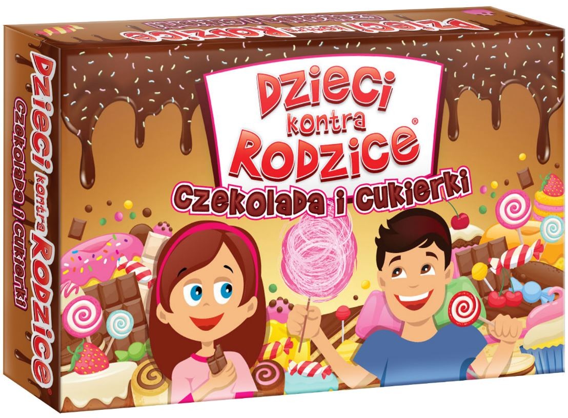 Gra Kangur Czekolada i Cukierki - Dzieci kontra Rodzice