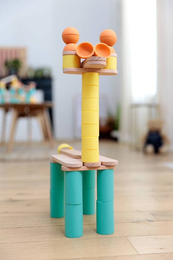 Oppi, Kreatywny Zestaw Konstrukcyjny Stix 108 el. 