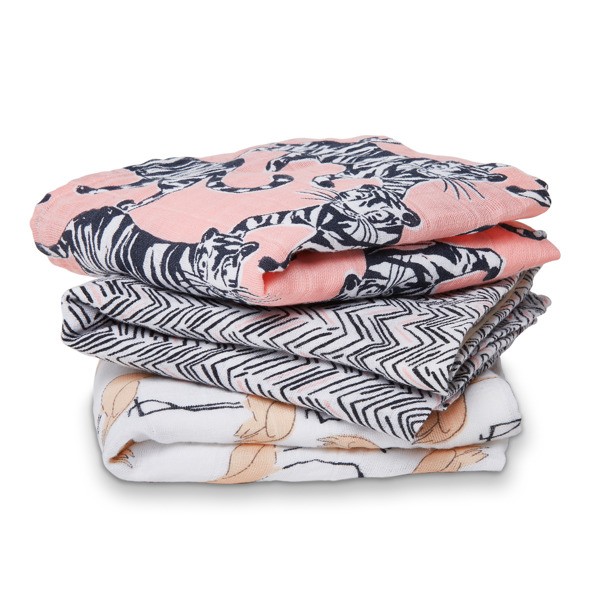 Aden + Anais Pieluszka Muślinowa Pacific Paradise 3 szt.