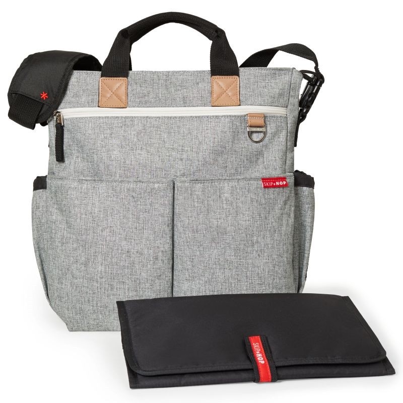 Skip hop, Torba Duo Signature Grey Melange
