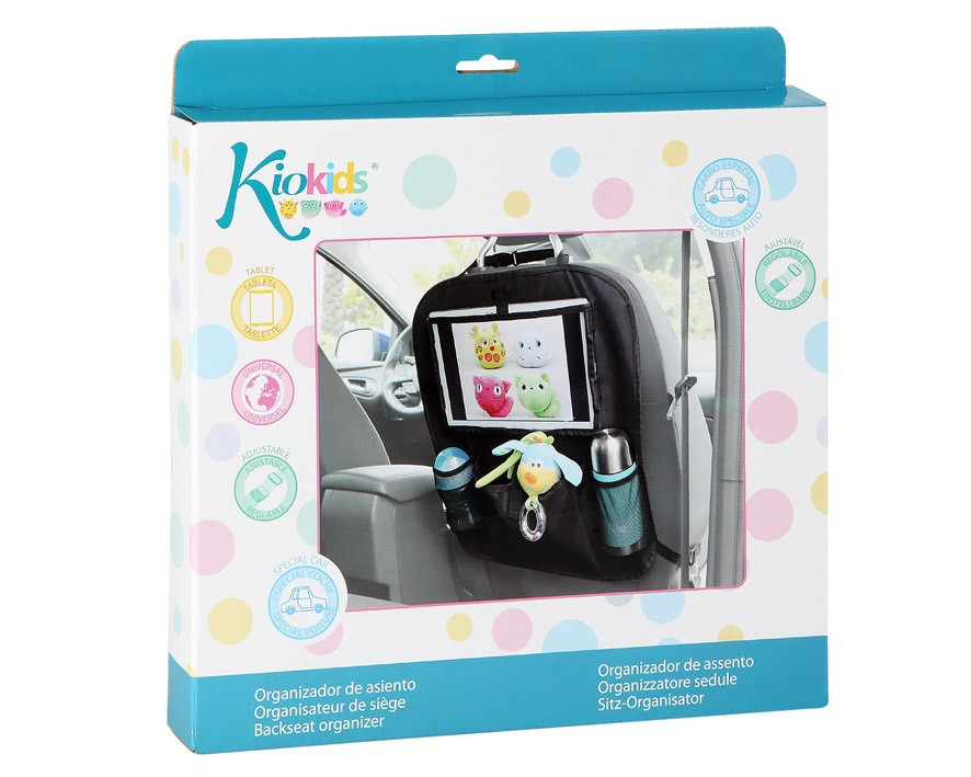 Kiokids Organizer do samochodu z miejscem na tablet | 0+