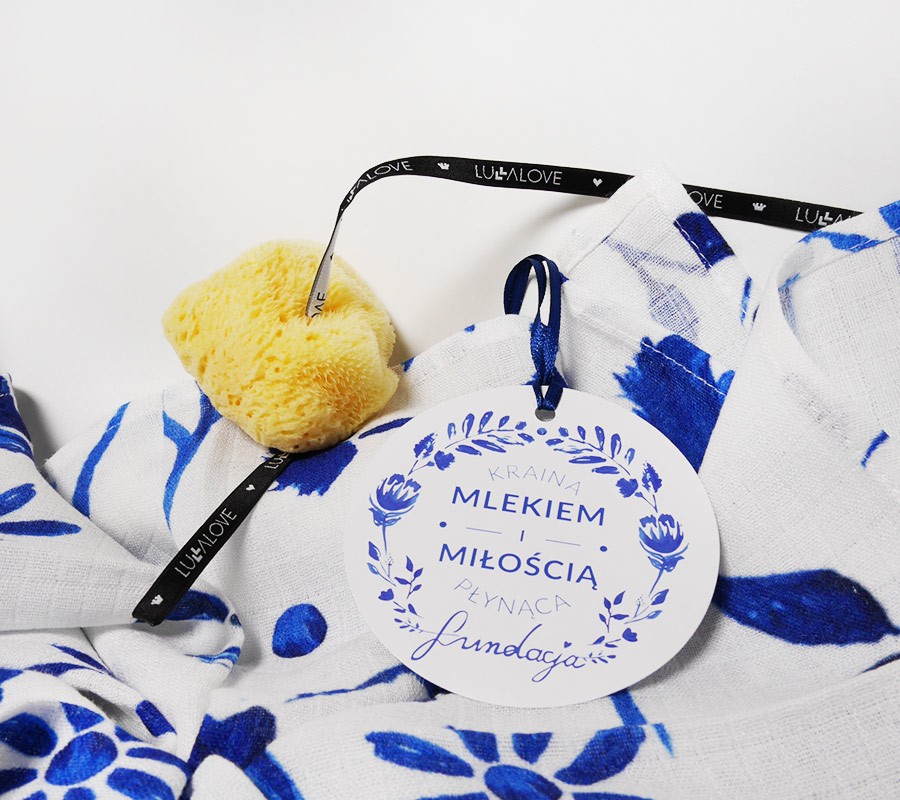 Lullalove Gąbeczka Morska + Myjka Muślinowa - Demakijaż 18+