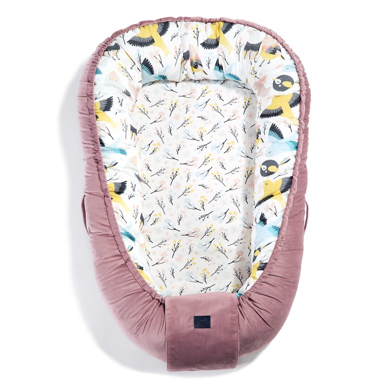 La Millou Kokon Velvet Cute Birds French Lavender 0+