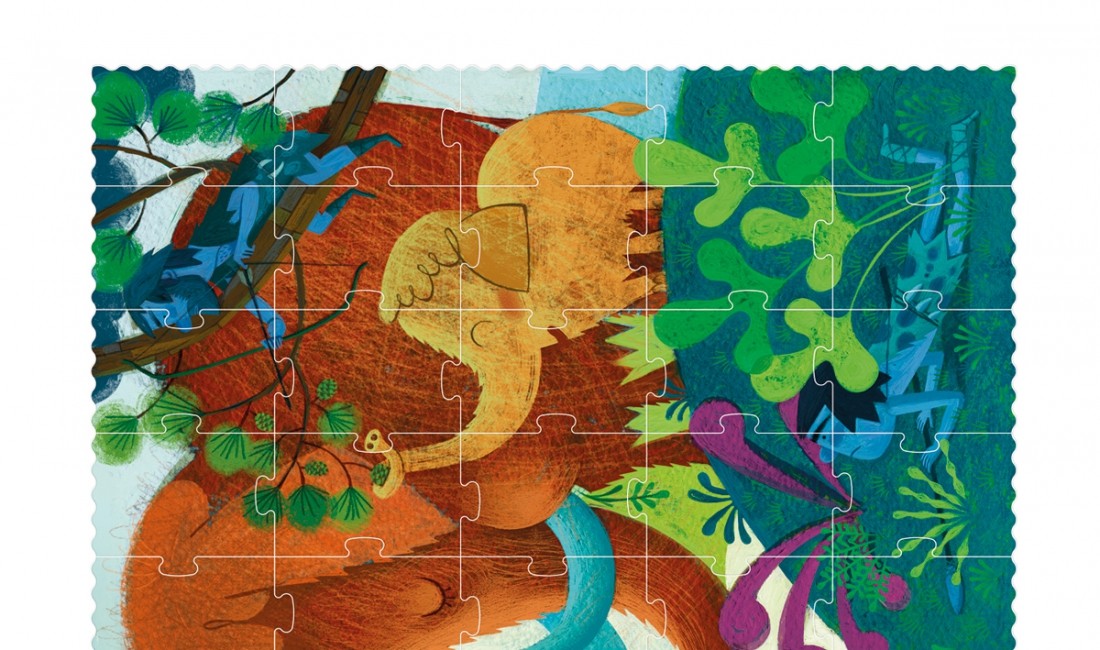 Londji Puzzle Podróż do Prehistorii 100el 3+