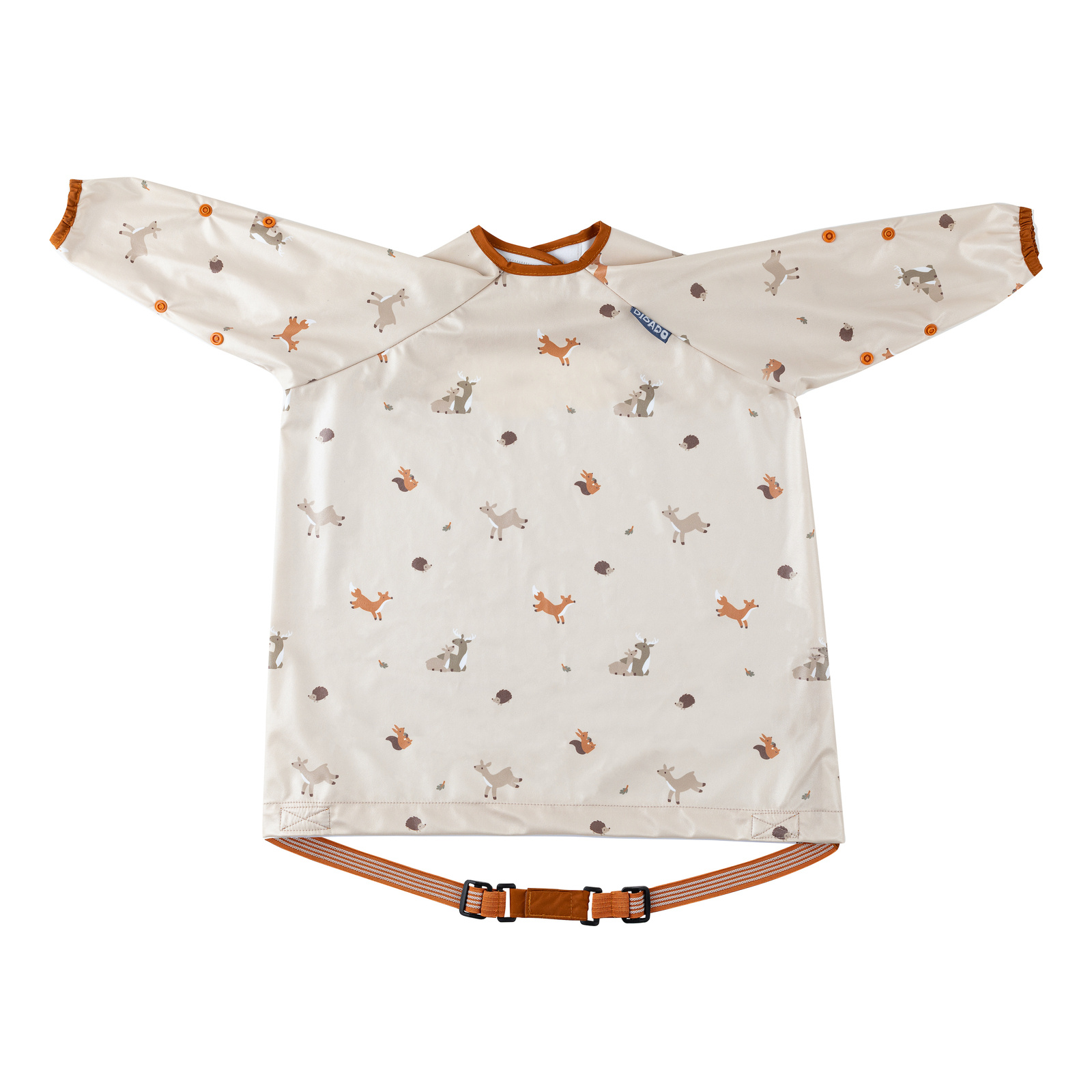 BIBaDO Wodoodporny śliniak z długim rękawem BLW 6m+