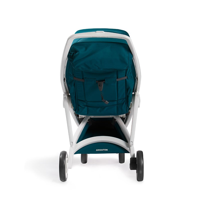 Greentom Wózek Upp Classic Biały-Petrol 6m+ | Ekologiczny