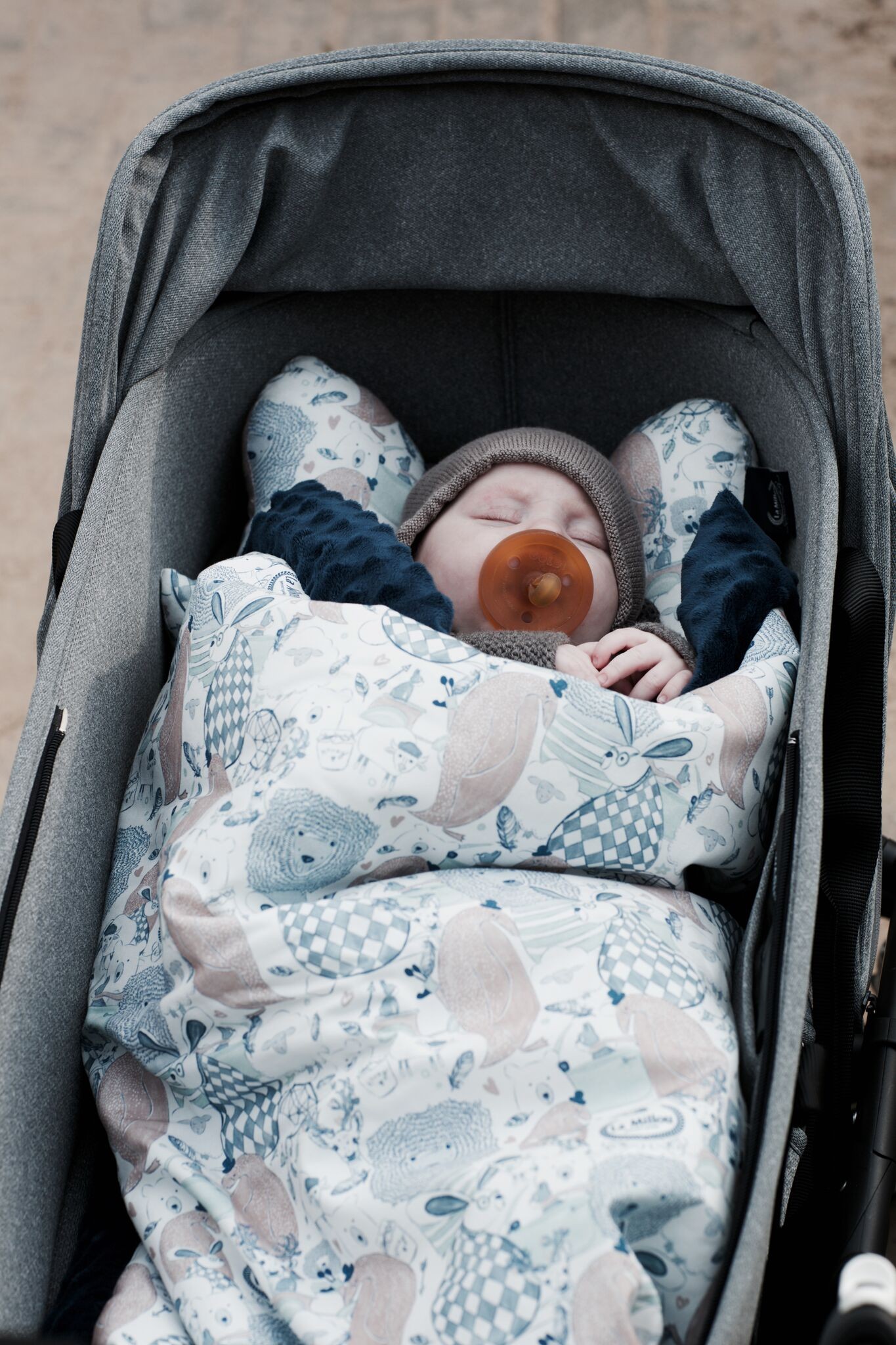 La Millou, Poduszka Angel's Wings - La Millou Family- Navy