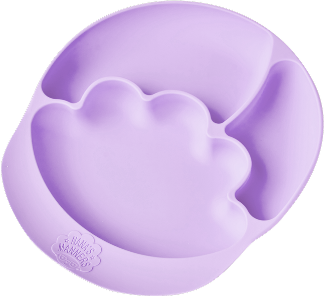 Nana's Manners Talerz Silikonowy Przyssawka 1+