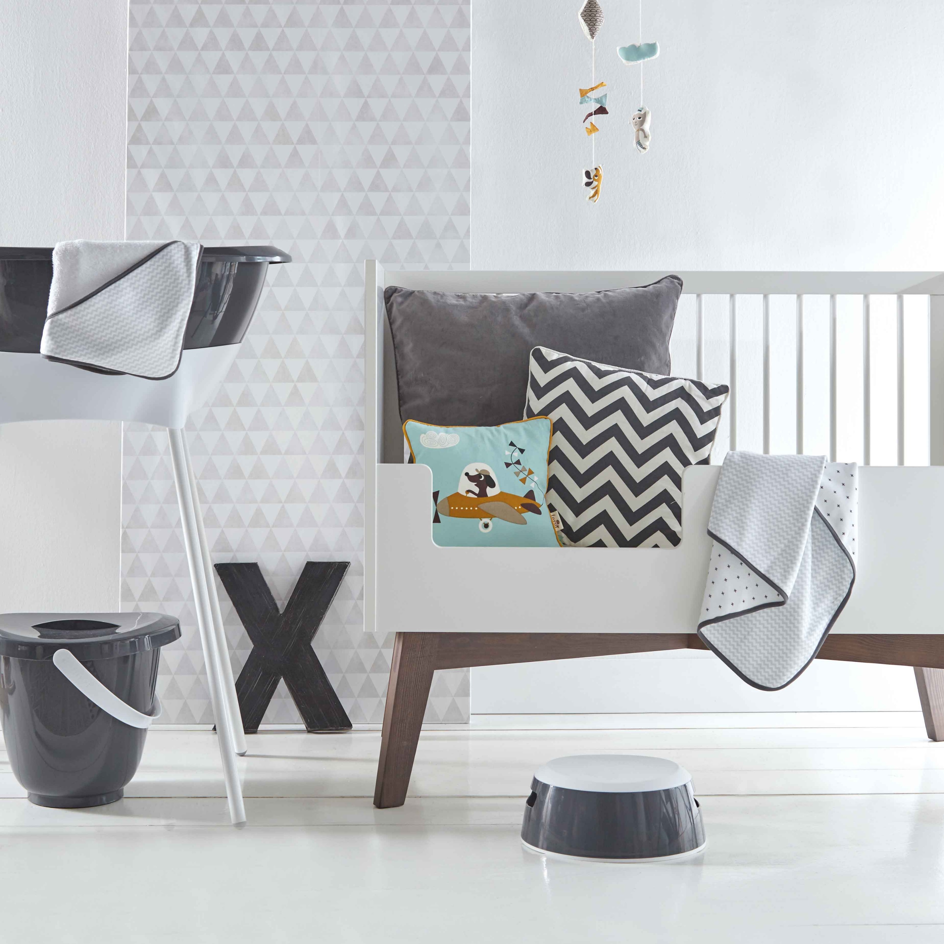 Luma Zestaw Kąpielowy 8 el. Dark Grey 0+