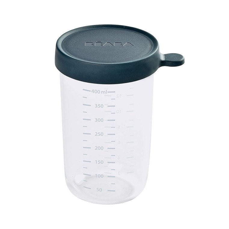 Beaba Pojemnik szklany 400 ml - dark blue