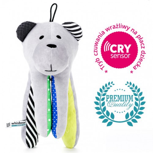 Whisbear Szumiący Miś CRYsensor Cytryna 0+