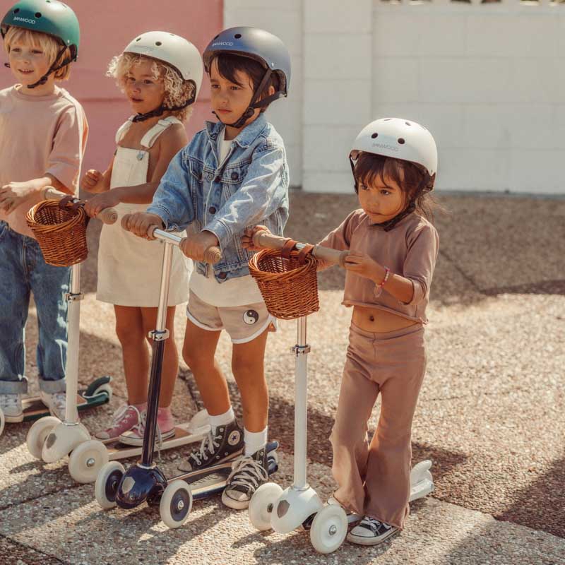 Banwood Kask rowerowy dziecięcy granatowy 50-54cm 3+ lat