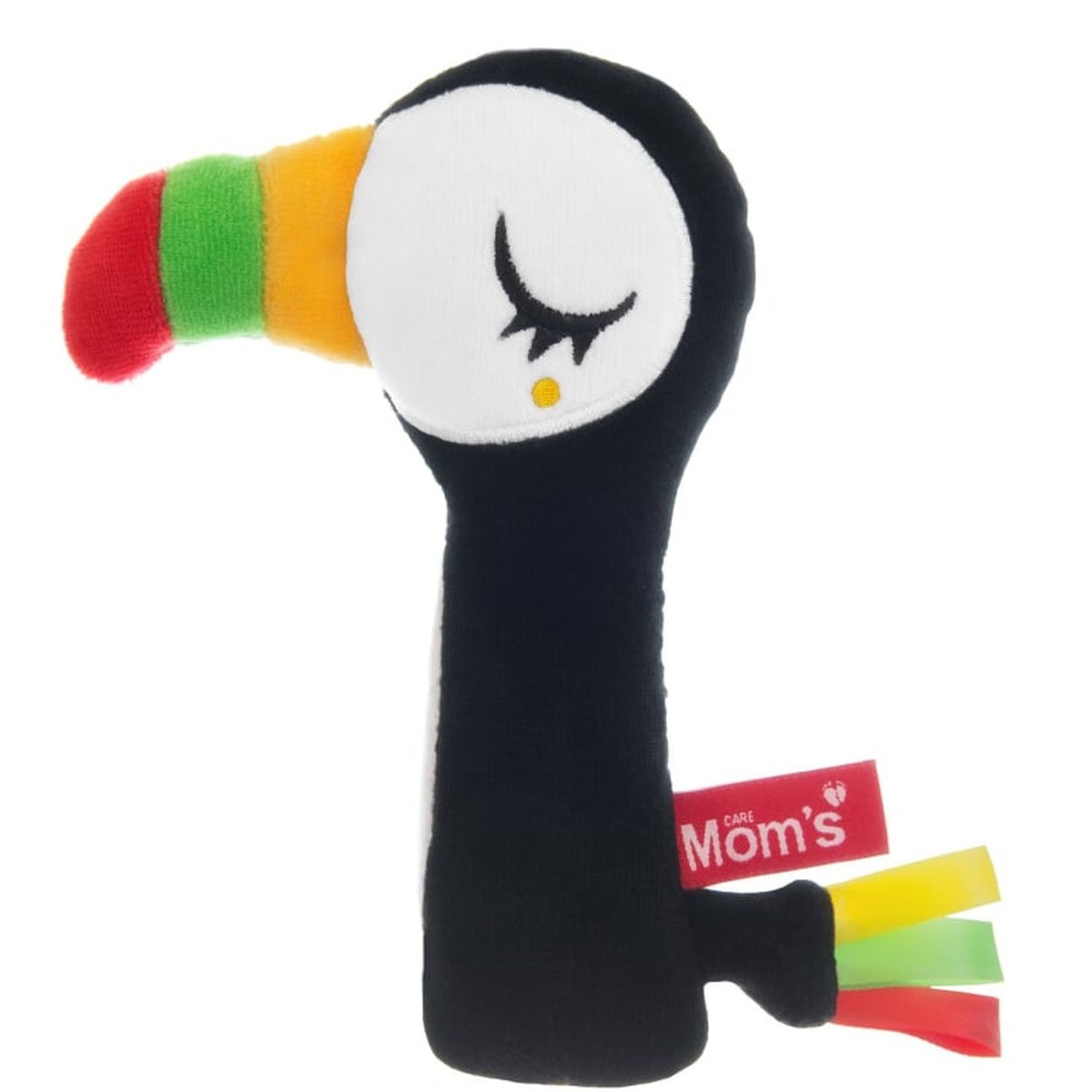 Mom's Care Tukado Piszczałka Kontrastowa 0+ | Zabawka sensoryczna