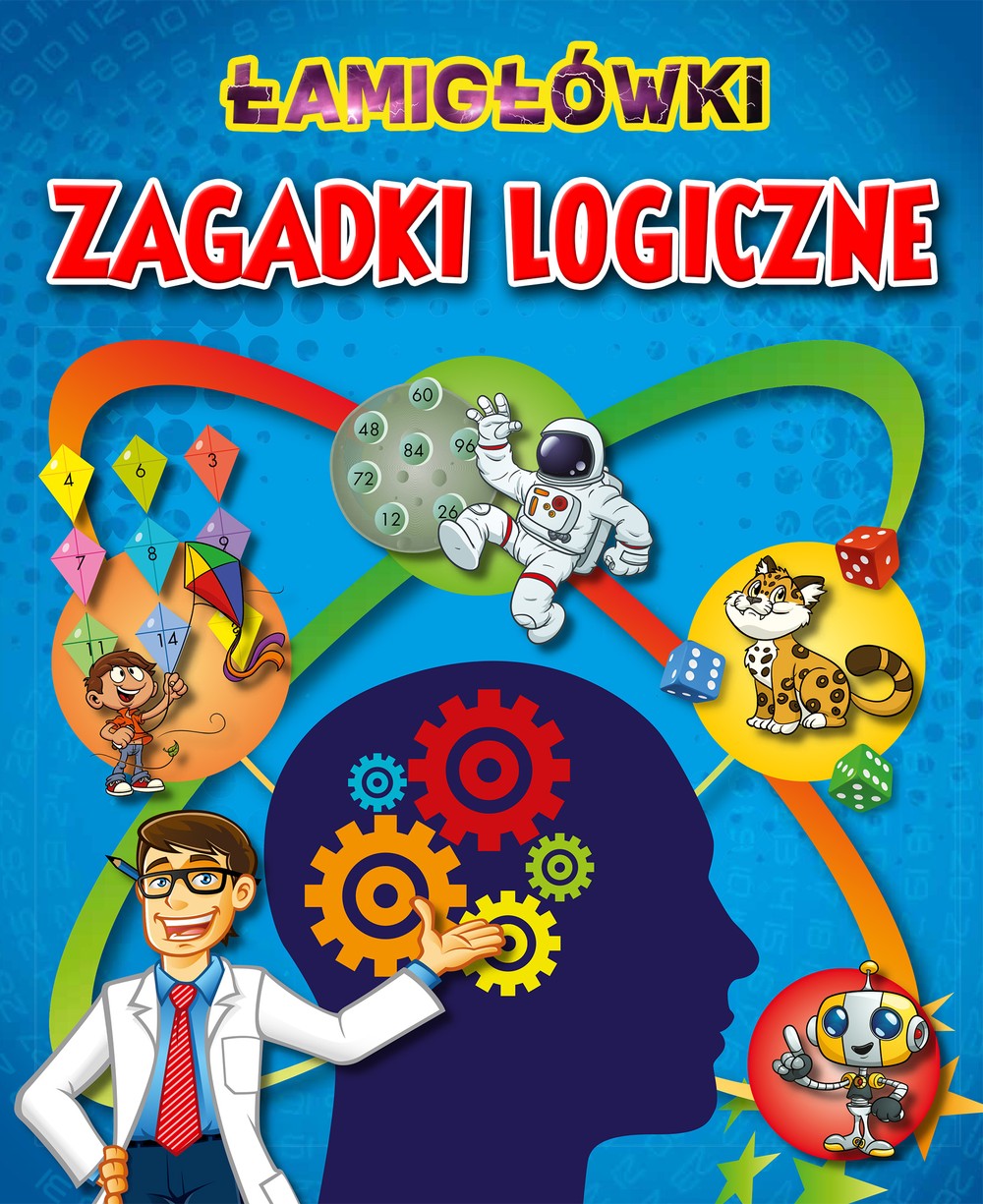 Zagadki logiczne Książka Edukacyjna 3+