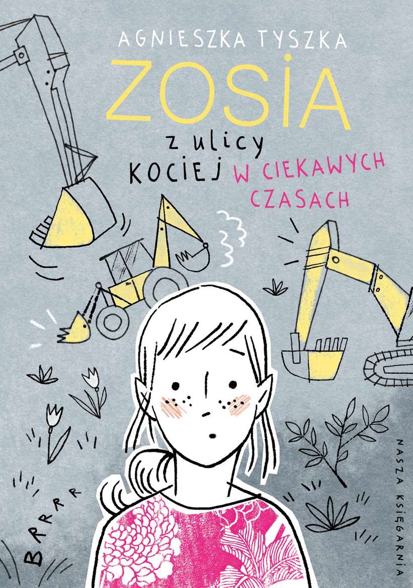 Zosia z ulicy Kociej w ciekawych czasach - książka dla dzieci 6+ | Fabryka Wafelków