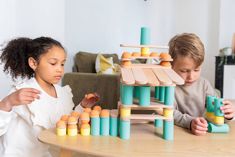 Oppi, Kreatywny Zestaw Konstrukcyjny Stix 108 el. 