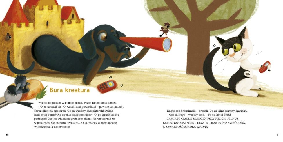 Bajka "Wścibscy" Doroty Gellner - Książka dla dzieci 3+