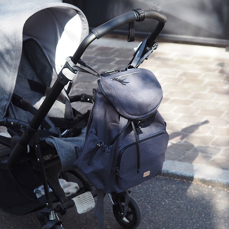 Beaba Plecak dla mamy Vancouver dark grey - pojemny, funkcjonalny